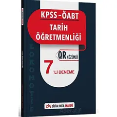 KPSS ÖABT Tarih Öğretmenliği Lokomotif Serisi QR Çözümlü 7li Deneme Akademi