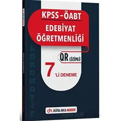 KPSS ÖABT Edebiyat Öğretmenliği Lokomotif Serisi QR Çözümlü 7li Deneme Akademi