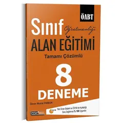 Kariyer Meslek 2021 ÖABT Sınıf Öğretmenliği Alan Eğitimi 8 Deneme Çözümlü