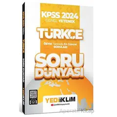 Yediiklim KPSS 2024 Genel Yetenek Türkçe Soru Dünyası