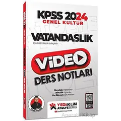 Yediiklim 2024 Kpss Atölye Serisi Vatandaşlık Video Ders Notları