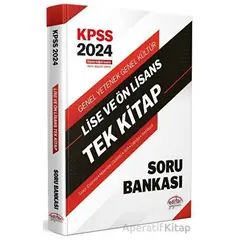 2024 Editör KPSS Lise ve Önlisans Tek Kitap Soru Bankası