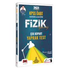 Yargı Yayınları 2024 KPSS ÖABT Fizik Öğretmenliği Yaprak Test