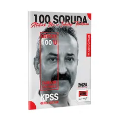 Yargı 2024 KPSS 5Yüz 100 Soruda Tamamı Çözümlü Atatürk İlke ve İnkılap Tarihinin Gerçek 100ü