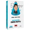 Yargı 2023 KPSS Genel Yetenek Son Düzlük El Yazısı İle Matematik Ders Notu