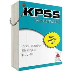 KPSS Matematik Strateji Kartları - Tuncay Birinci - Delta Kültür Yayınevi