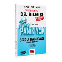 Yargı Yayınları 2024 KPSS YKS MSÜ Bay Panik Yok Dil Bilgisi Orta Seviye Tamamı Çözümlü Soru Bankası