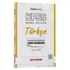 KPSS Türkçe Kasırga Soru Bankası Çözümlü Aklımdavar Yayıncılık