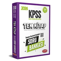 2024 KPSS Tek Kitap Soru Bankası (Karekod Çözümlü) Data Yayınları