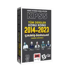 Yargı 2024 KPSS Tüm Dersler Çözümlü Son 10 Yılın Çıkmış Soruları