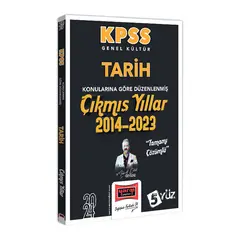 Yargı 2024 KPSS Tarih Çözümlü Çıkmış Yıllar 2014-2023