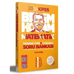 Benim Hocam 2024 KPSS Matematik Tamamı Çözümlü Soru Bankası