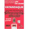 Yargı 2024 KPSS Lise Ön Lisans Vatandaşlık Konularına Göre 2010-2022 Çözümlü Çıkmış Sorular