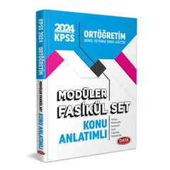 2024 KPSS Ortaöğretim Konu Anlatımlı Modüler Fasikül Set Data Yayınları