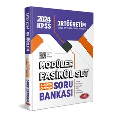 2024 KPSS Ortaöğretim Soru Bankası Modüler Fasikül Set Data Yayınları