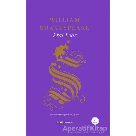 Kral Lear (Ciltli) - William Shakespeare - Alfa Yayınları