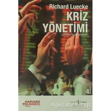 Kriz Yönetimi - Richard Luecke - İş Bankası Kültür Yayınları
