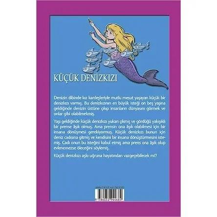 Küçük Deniz Kızı - Hans Christian Andersen - Maviçatı Yayınları