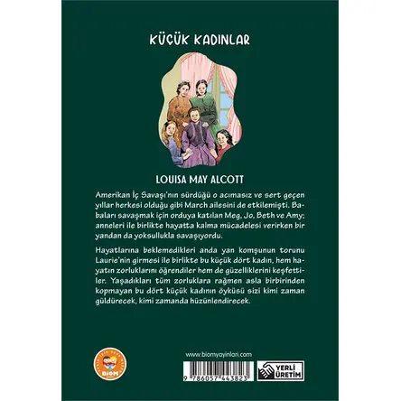 Küçük Kadınlar - Louisa May Alcott - Biom (Çocuk Klasikleri)