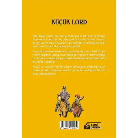 Küçük Lord - Frances Hodgson Burnett - Aperatif Kitap Yayınları