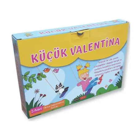 Küçük Valentina 5 Kitap - Kolektif - Gendaş Çocuk