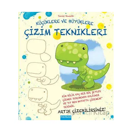 Küçüklere ve Büyüklere Çizim Teknikleri - Daniel Howarth - Mavibulut Yayınları