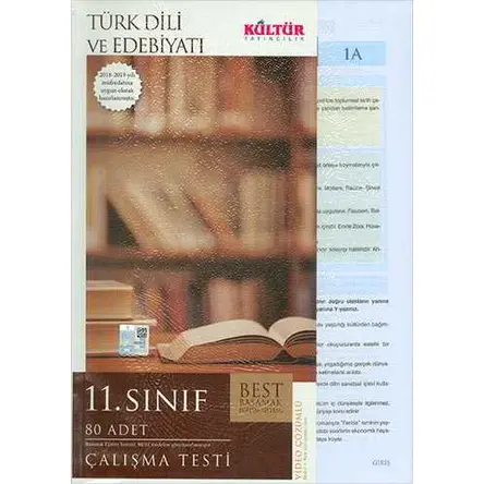 Kültür 11.Sınıf Türk Dili ve Edebiyatı BEST Çalışma Testi