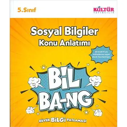 Kültür 5.Sınıf Sosyal Bilgiler BİL BANG Konu Anlatım