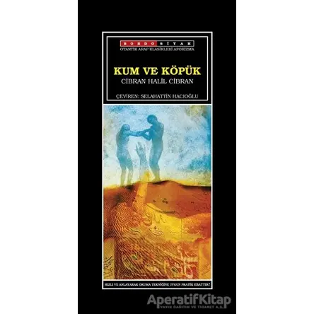 Kum ve Köpük - Halil Cibran - Bordo Siyah Yayınları