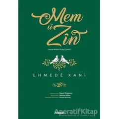 Mem u Zin - Ehmede Xani (Ahmed-i Hani) - Nubihar Yayınları