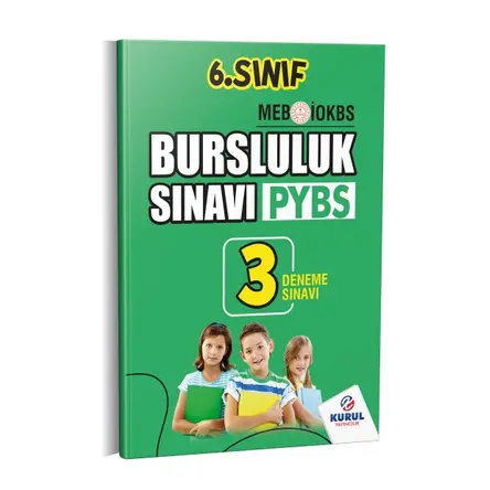 Kurul 6.Sınıf Bursluluk Sınavı 3 Deneme Sınavı