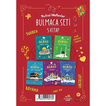 Kutsal Mekanlar Bulmaca (5 Kitap) - Kolektif - Mevsimler Kitap