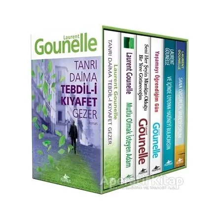 Laurent Gounelle Kutulu Özel Set (6 Kitap) - Laurent Gounelle - Pegasus Yayınları