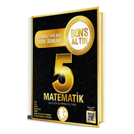 Levent İçöz 5. Sınıf Bons Altın Matematik Soru Bankası - Kolektif - Bons Yayınları