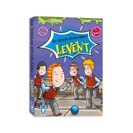 Levent - İlk Okuma Kitaplarım 2 (1. Sınıf 10 Kitap Set) - Mustafa Orakçı - Timaş Çocuk