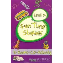 Fun Time Stories - Level 2 (10 Books+CD+Activity) - Kolektif - Living English Dictionary