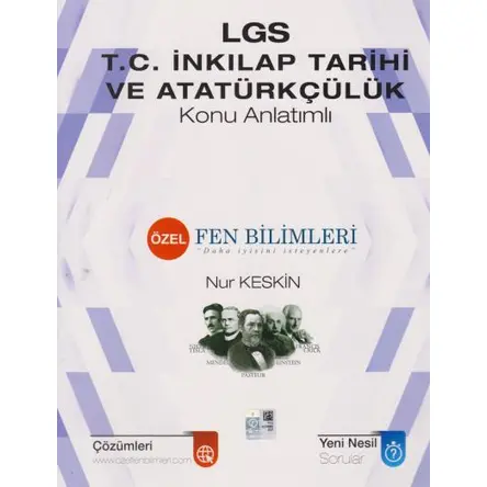 LGS T.C. İnkılap Tarihi ve Atatürkçülük Konu Anlatımlı Özel Fen Bilimleri