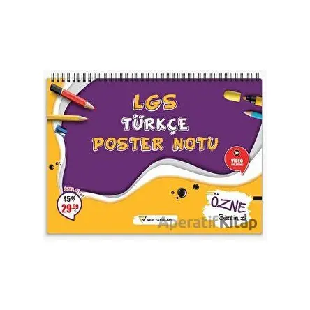 LGS Türkçe Poster Notu - Kolektif - Veri Yayınevi