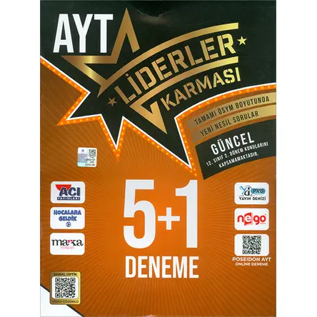 Liderler Karması AYT 5+1 Deneme Seti