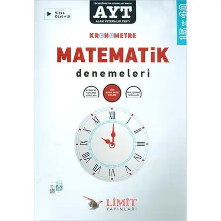 Limit AYT Kronometre Matematik Denemeleri