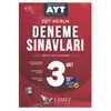 Limit AYT Eşit Ağırlık 3 lü Deneme Sınavları