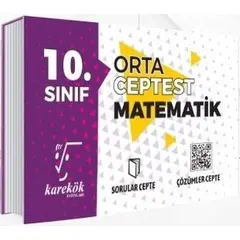 Karekök 10. Sınıf Matematik Orta Cep Test