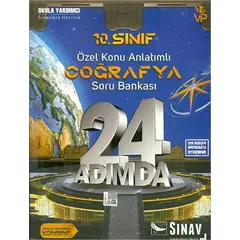 Sınav 10.Sınıf 24 Adımda Coğrafya Soru Bankası