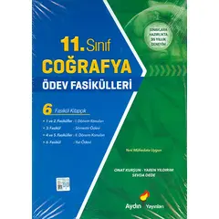 11.Sınıf Coğrafya Ödev Fasikülleri Aydın Yayınları