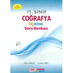 Esen 11.Sınıf Coğrafya Üçrenk Soru Bankası