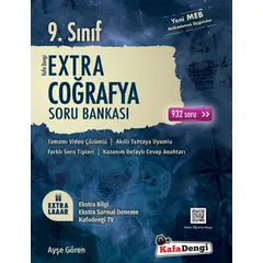 9. Sınıf Coğrafya Extra Soru Bankası Kafadengi Yayınları