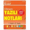 10. Sınıf Yazılı Notları 1. Dönem 1 ve 2. Yazılı Tonguç Akademi