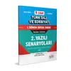 9.Sınıf Türk Dili ve Edebiyatı 1.Dönem Ortak Sınav 2. Yazılı Senaryoları Çözümlü Editör Yayınevi