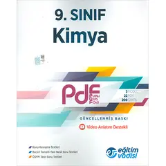 Eğitim Vadisi 9.Sınıf Kimya Güncel PDF Planlı Ders Föyü