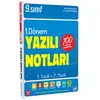 Tonguç Akademi 9. Sınıf Yazılı Notları 1. Dönem 1 ve 2. Yazılı